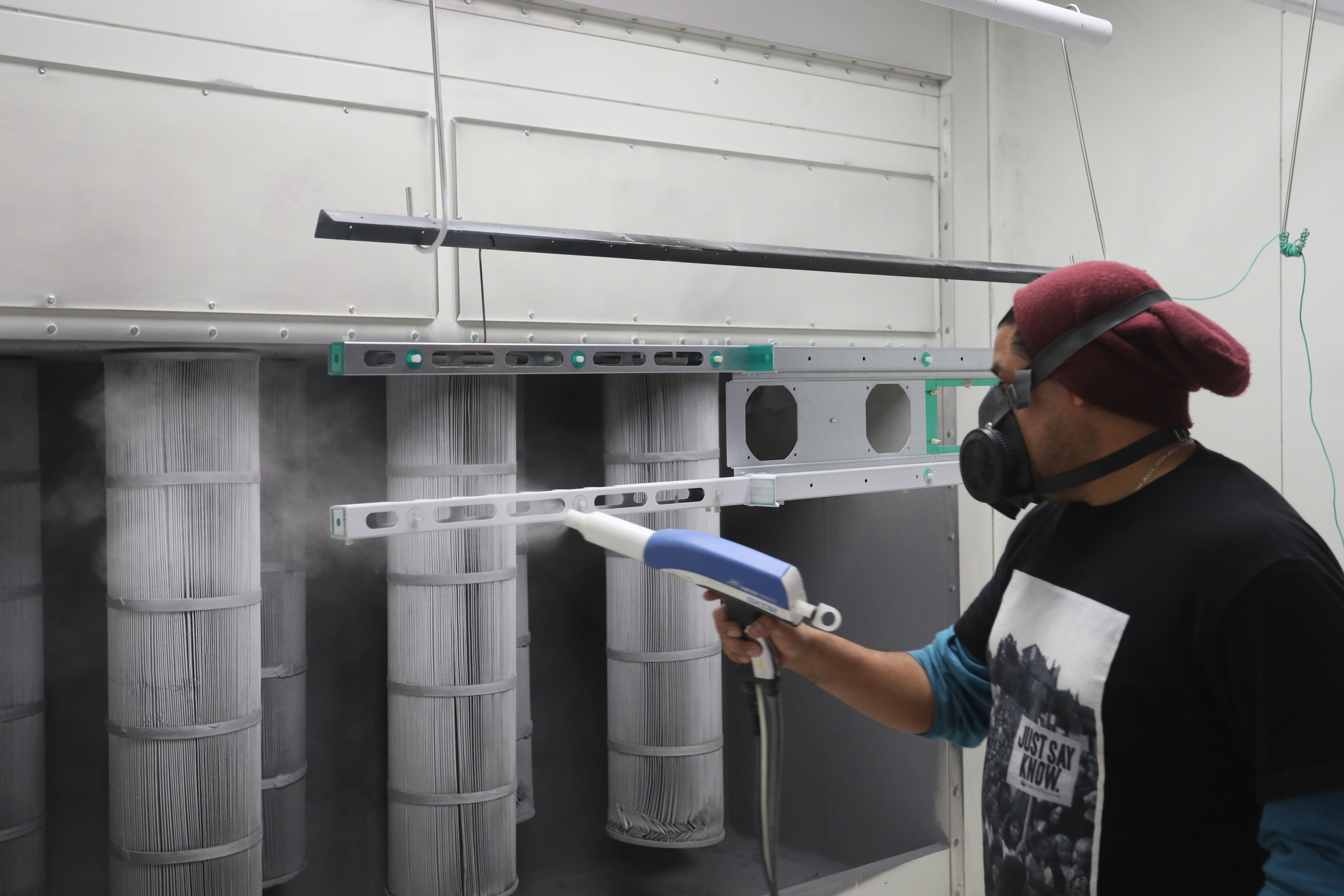 Batch Powder Coating Equipment | AnA Engineering, Inc.